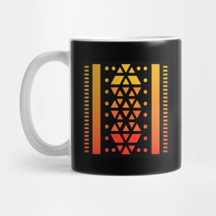 “Dimensional History” - V.4 Orange - (Geometric Art) (Dimensions) - Doc Labs Mug